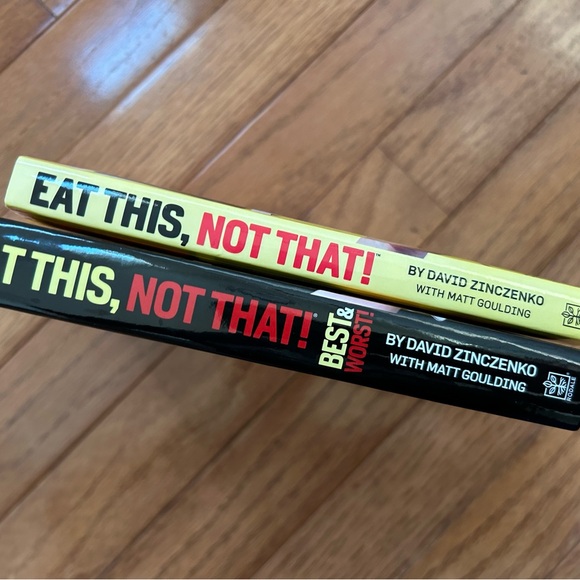 2 What Foods To Eat Books By David Zinczenko “EAT THIS NOT THAT” Great Ref:Books - Picture 2 of 9